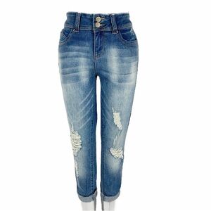 CLEARANCE -- Tattoo Jeans Distressed High-Rise Skinny Jeans (Size 3)
